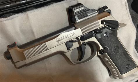 Firearm Features. . Beretta 92x rdo optic plate